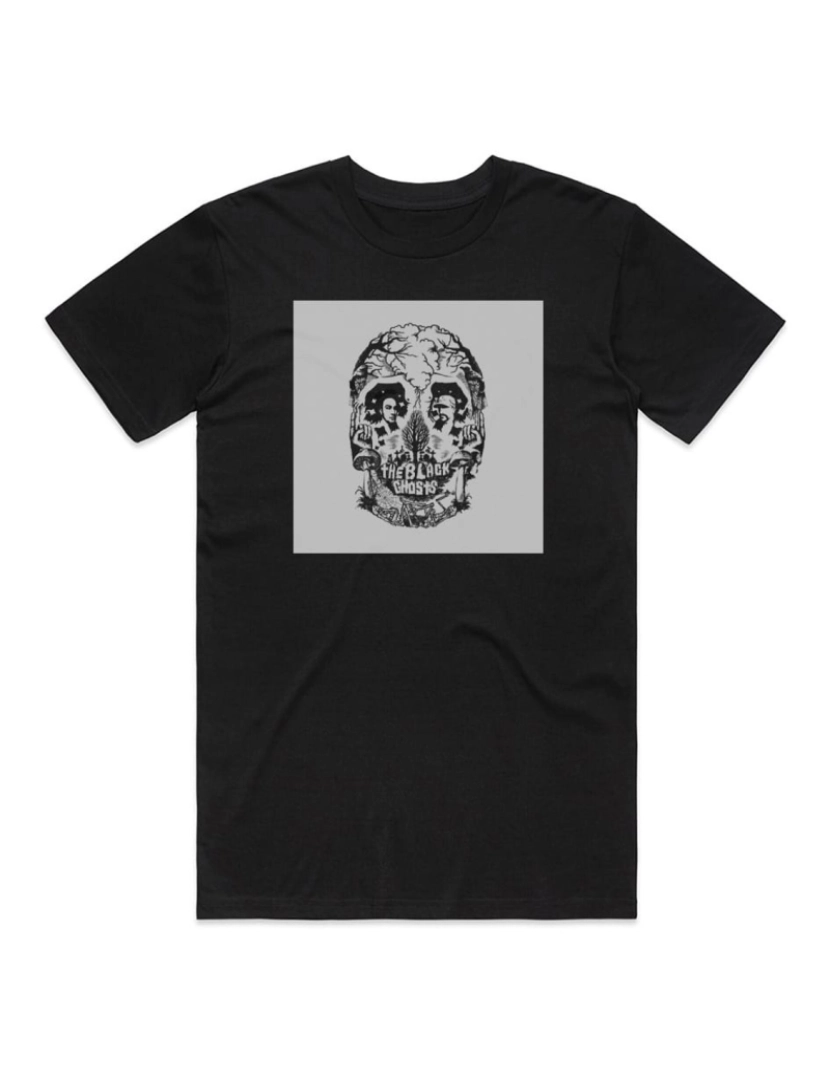 Rockinstone - T-shirt Os Fantasmas Negros Os Fantasmas Negros