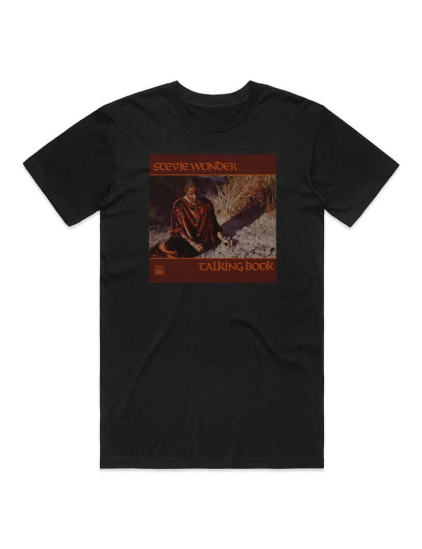 Rockinstone - T-shirt Stevie Wonder Livro Falante 2