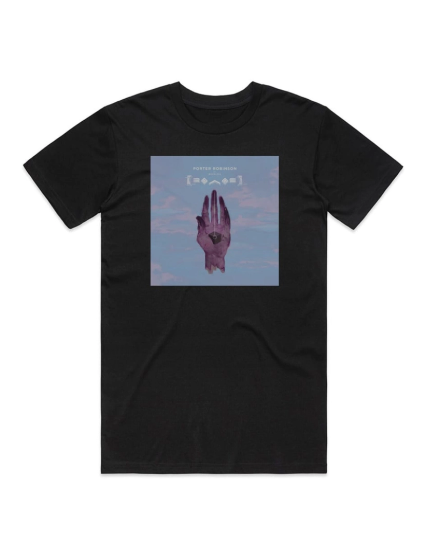 Rockinstone - T-shirt Mundos de Porter Robinson