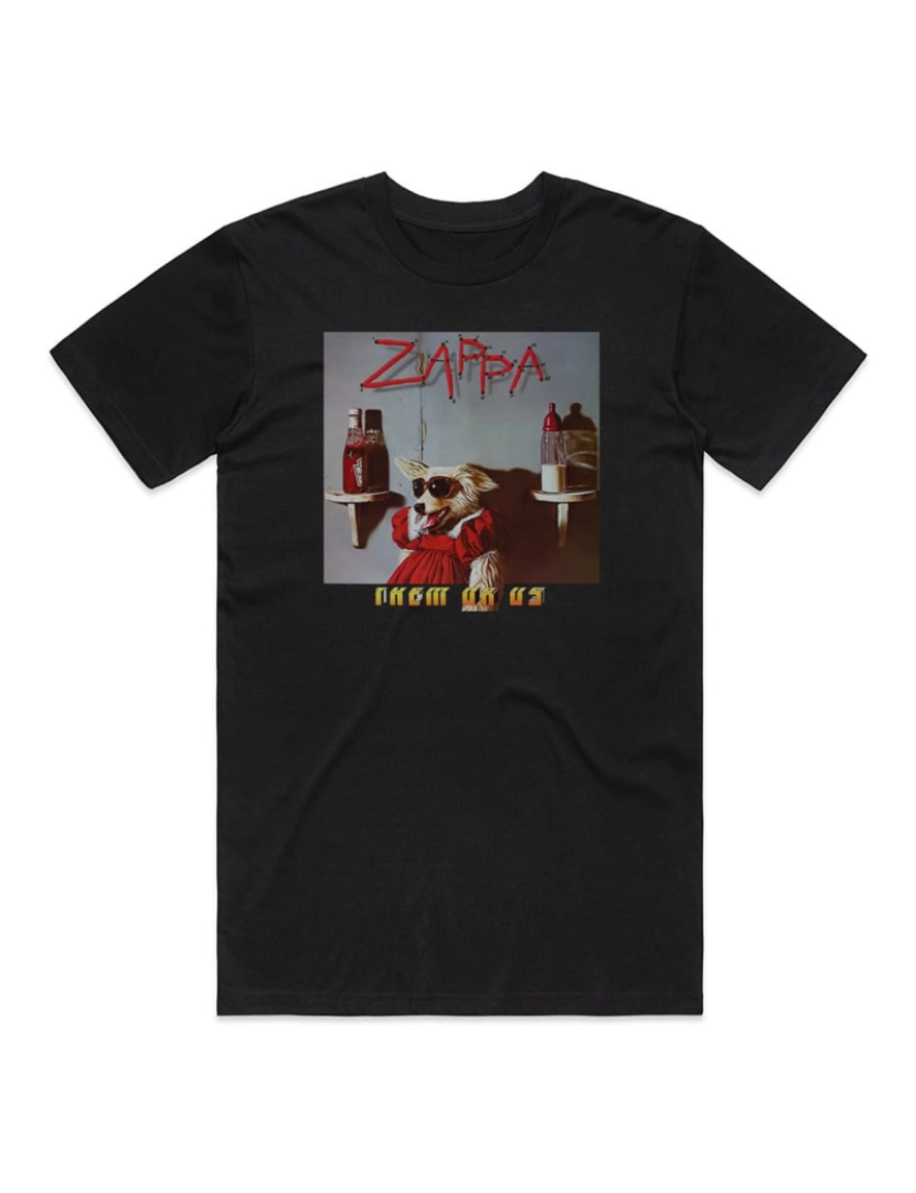 Rockinstone - T-shirt Frank Zappa, eles ou nós