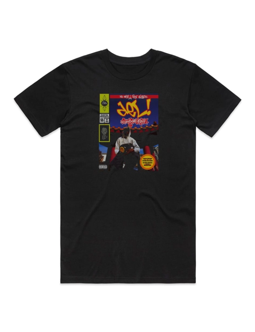 Rockinstone - T-shirt Del the Funky Homosapien não precisa de alarme