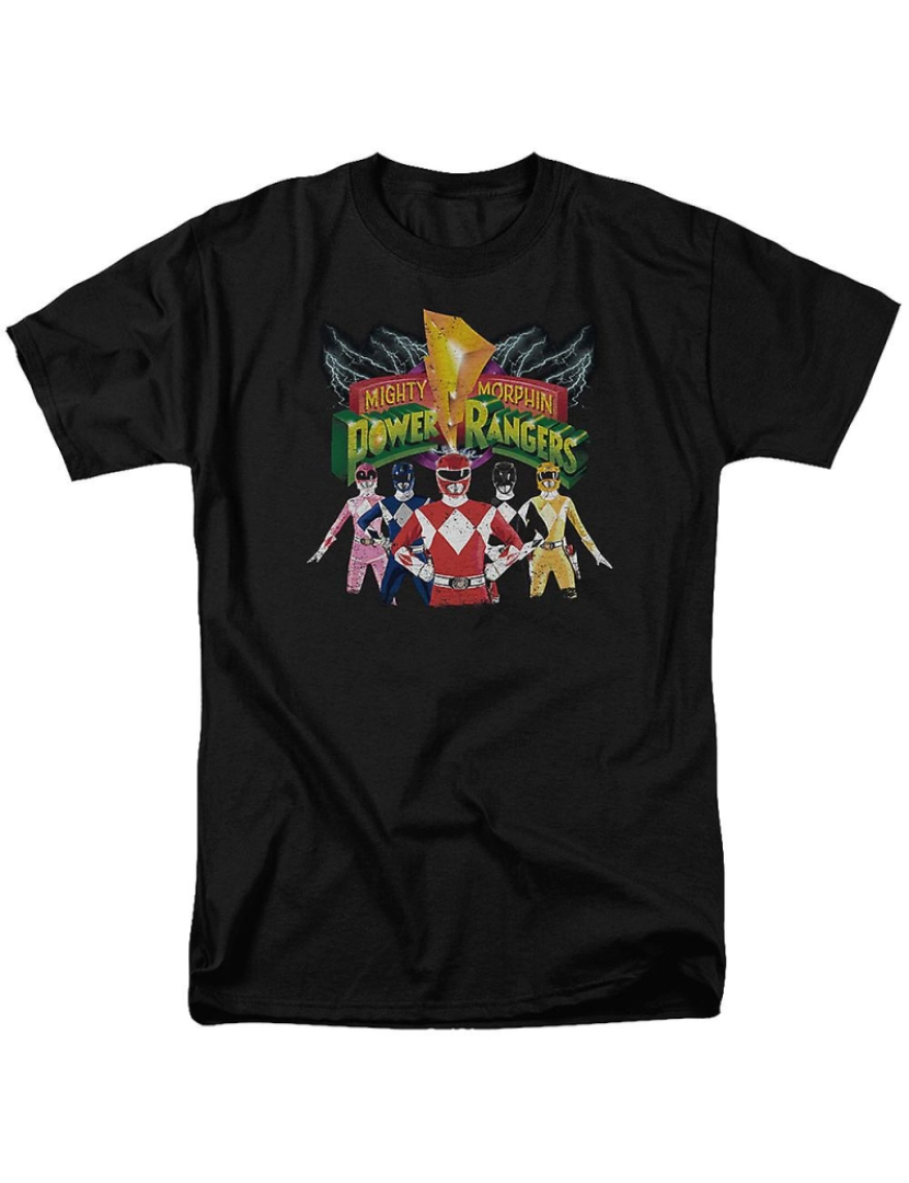 Rockinstone - T-shirt Power Rangers