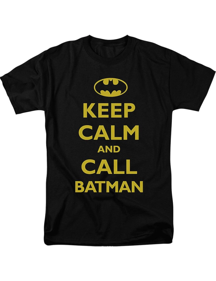 Rockinstone - T-shirt Camiseta Mantenha a calma e ligue para o Batman