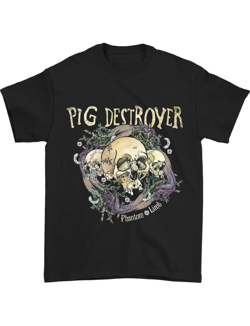 Rockinstone - T-shirt Membro Fantasma Destruidor de Porcos