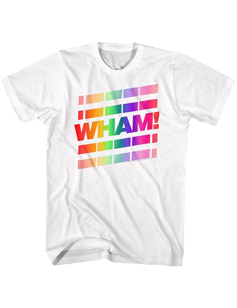 Rockinstone - T-shirt Tons de cores Wham