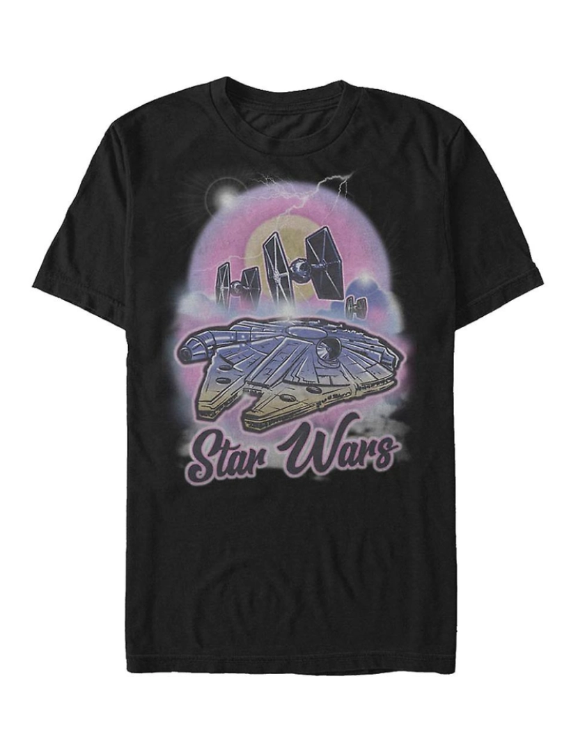 Rockinstone - T-shirt Aerógrafo Millennium Falcon Star Wars