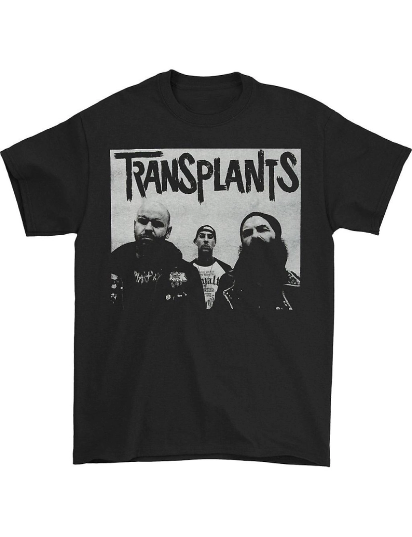 Rockinstone - T-shirt Camiseta com foto da banda de transplantes