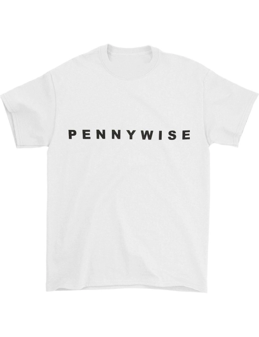 Rockinstone - T-shirt Pennywise tudo ou nada branco