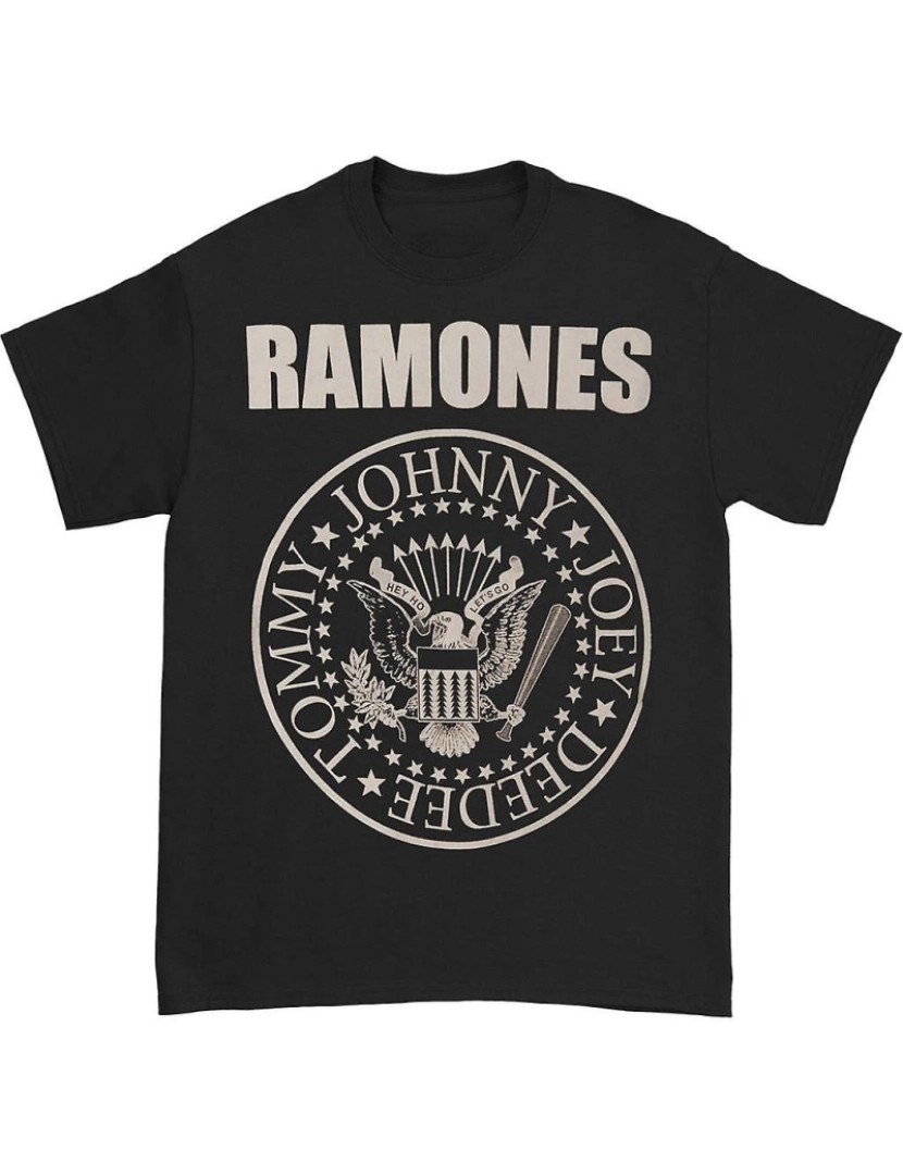 Rockinstone - T-shirt Ramones Ramones Selo Logo