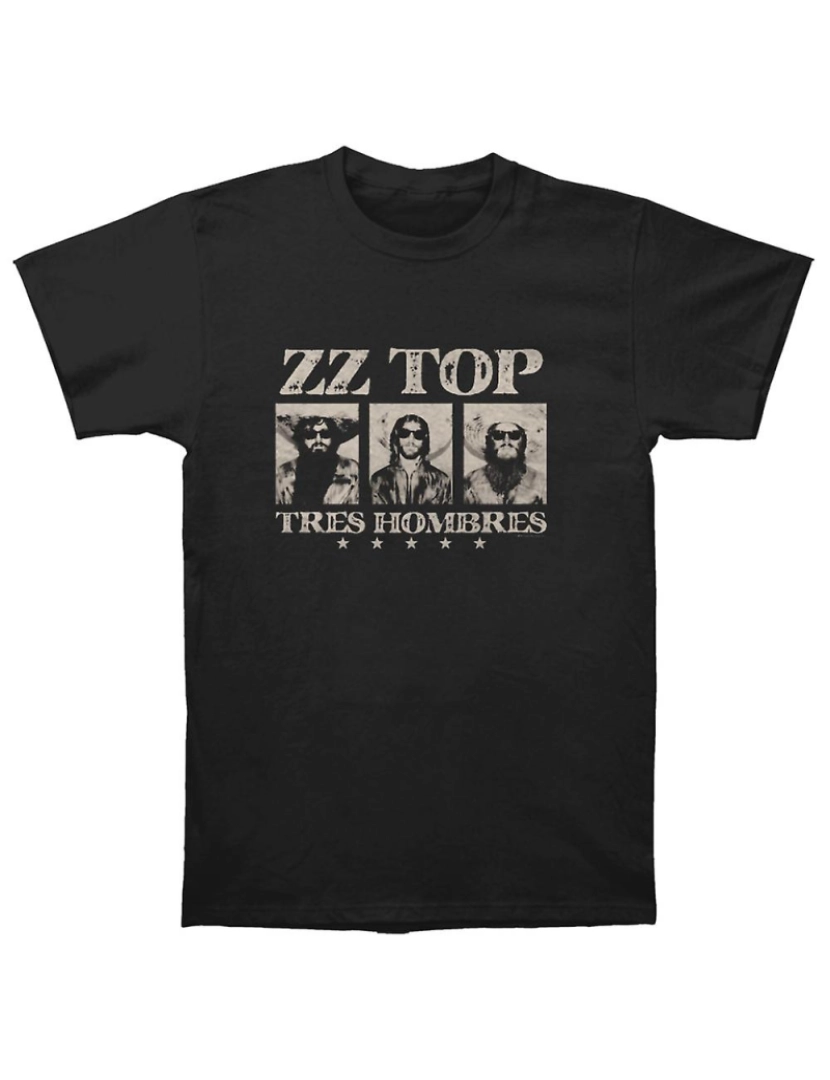 Rockinstone - T-shirt ZZ Top Três Homens