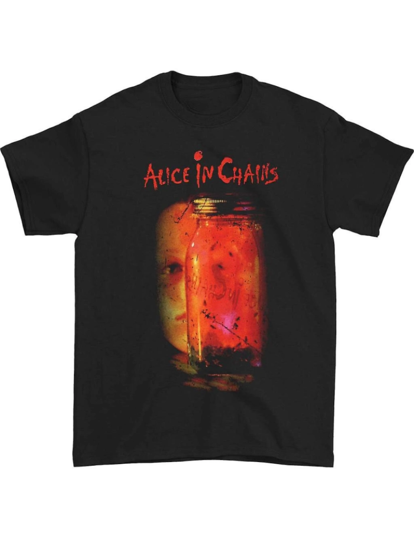 Rockinstone - T-shirt Camiseta Pote De Moscas Alice In Chains