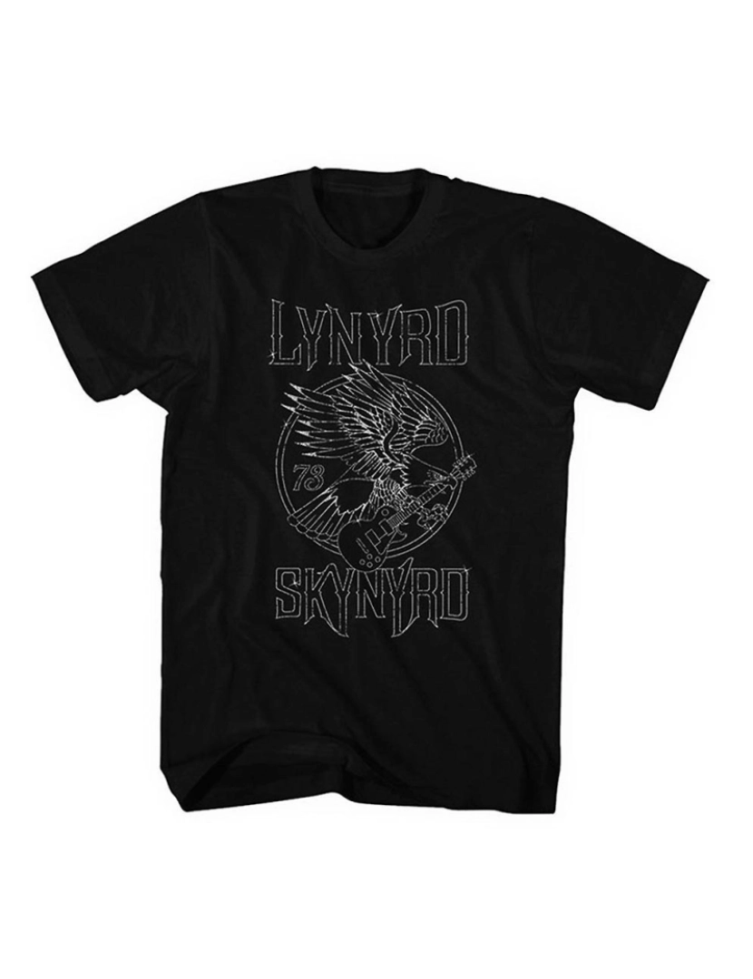 Rockinstone - T-shirt Guitarra Lynyrd Skynyrd Eagle 73