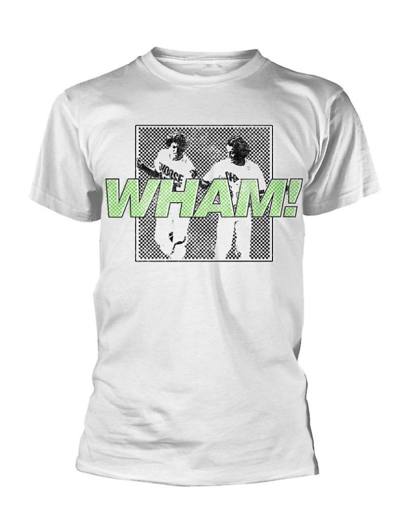 Rockinstone - T-shirt Wham xadrez