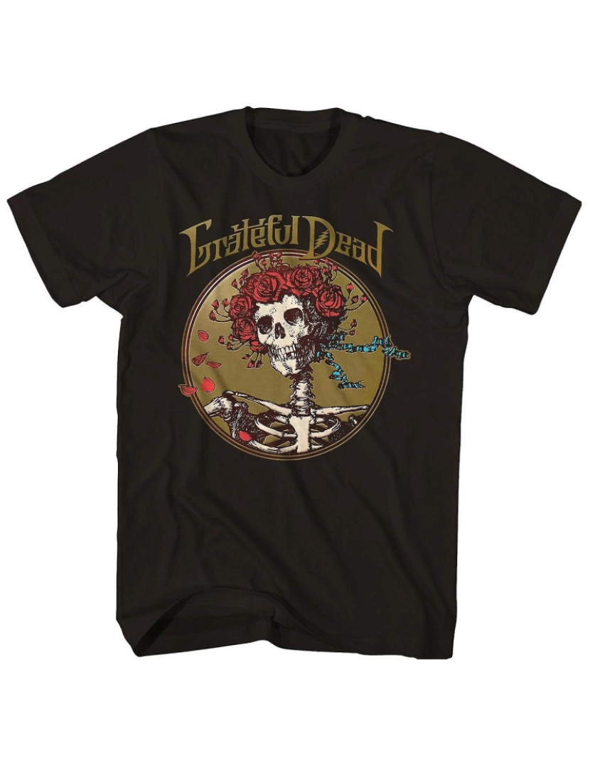 imagem de T-shirt Grateful Dead Bertha Caveira e Rosas Grateful Dead1