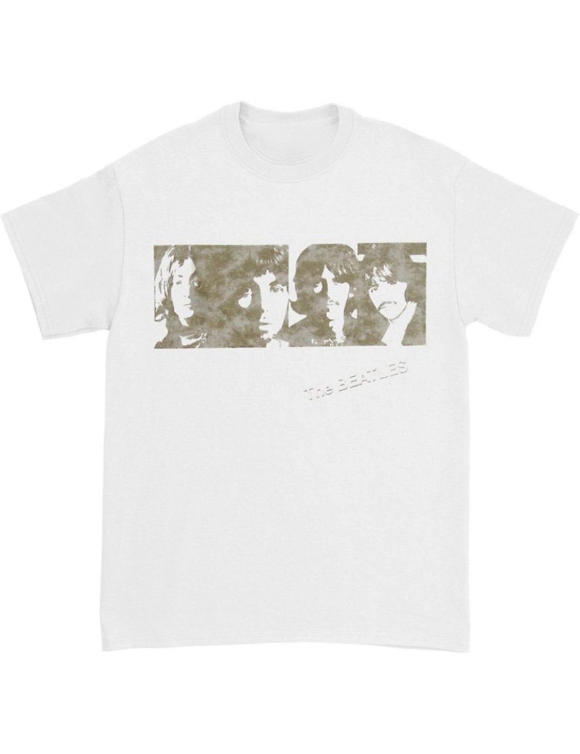 Rockinstone - T-shirt Faces do álbum branco dos Beatles