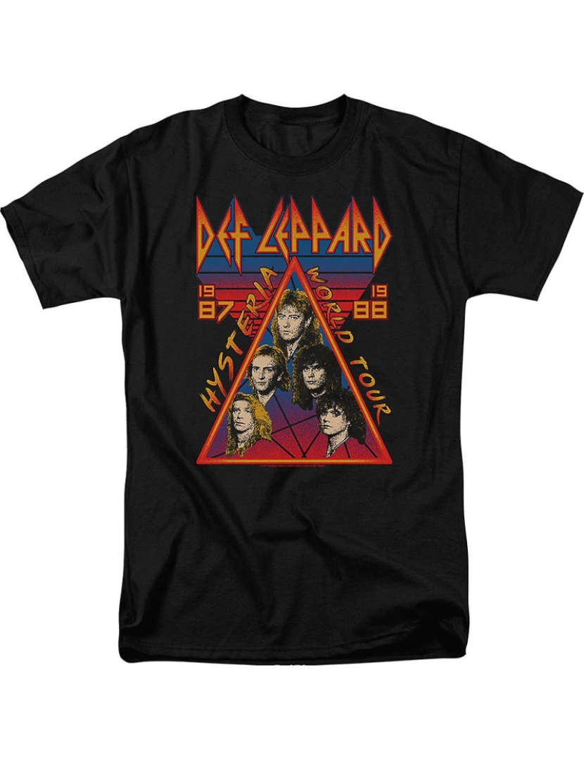 Rockinstone - T-shirt Histeria World Tour Def Leppard