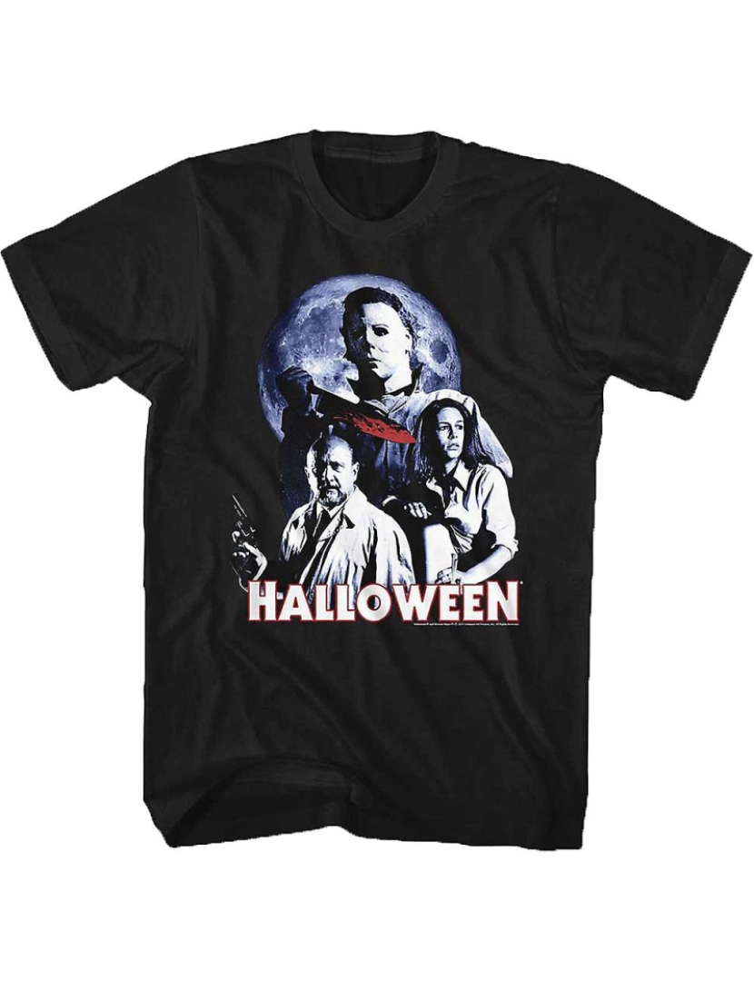 Rockinstone - T-shirt Lua Cheia Halloween