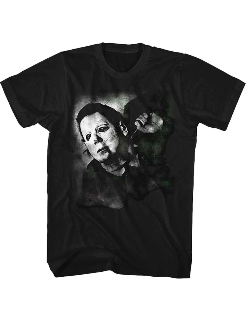 Rockinstone - T-shirt Dor no pescoço de Michael Myers, Halloween