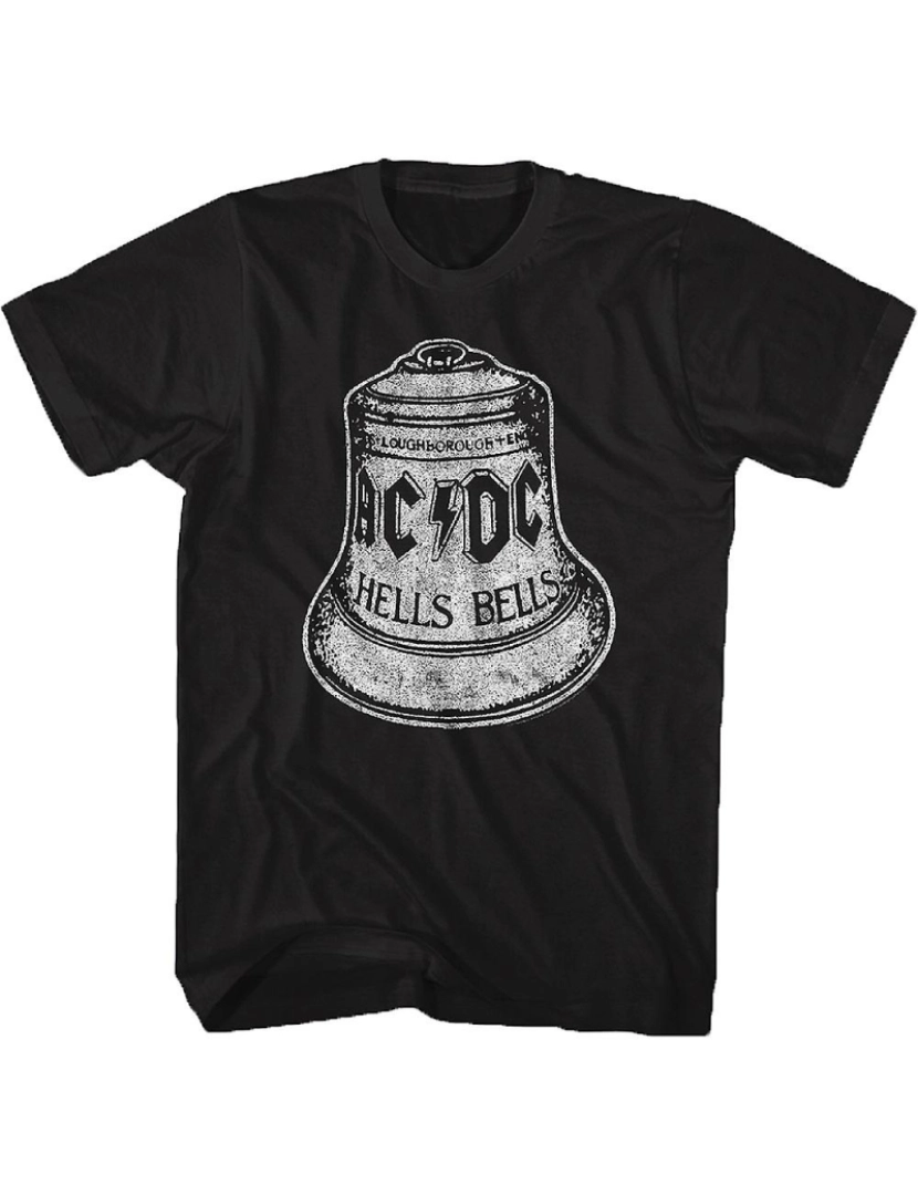 Rockinstone - T-shirt ACDC Hells Bells Logo