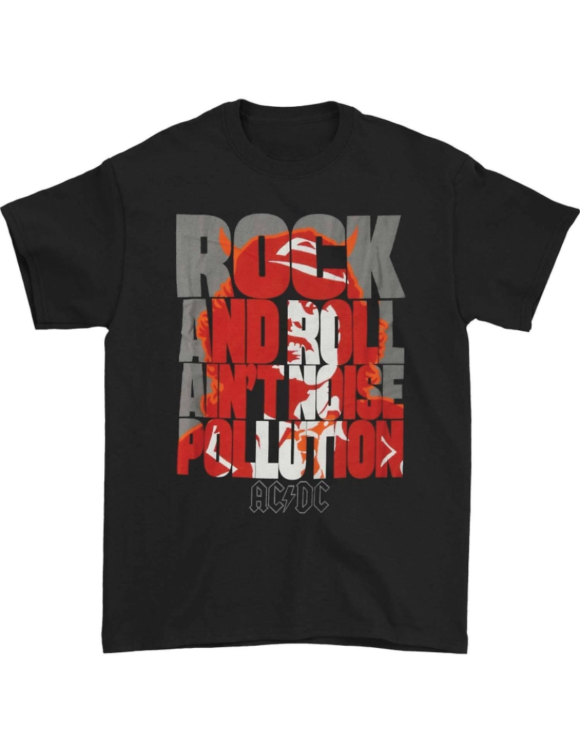 Rockinstone - T-shirt Poluição sonora AC/DC