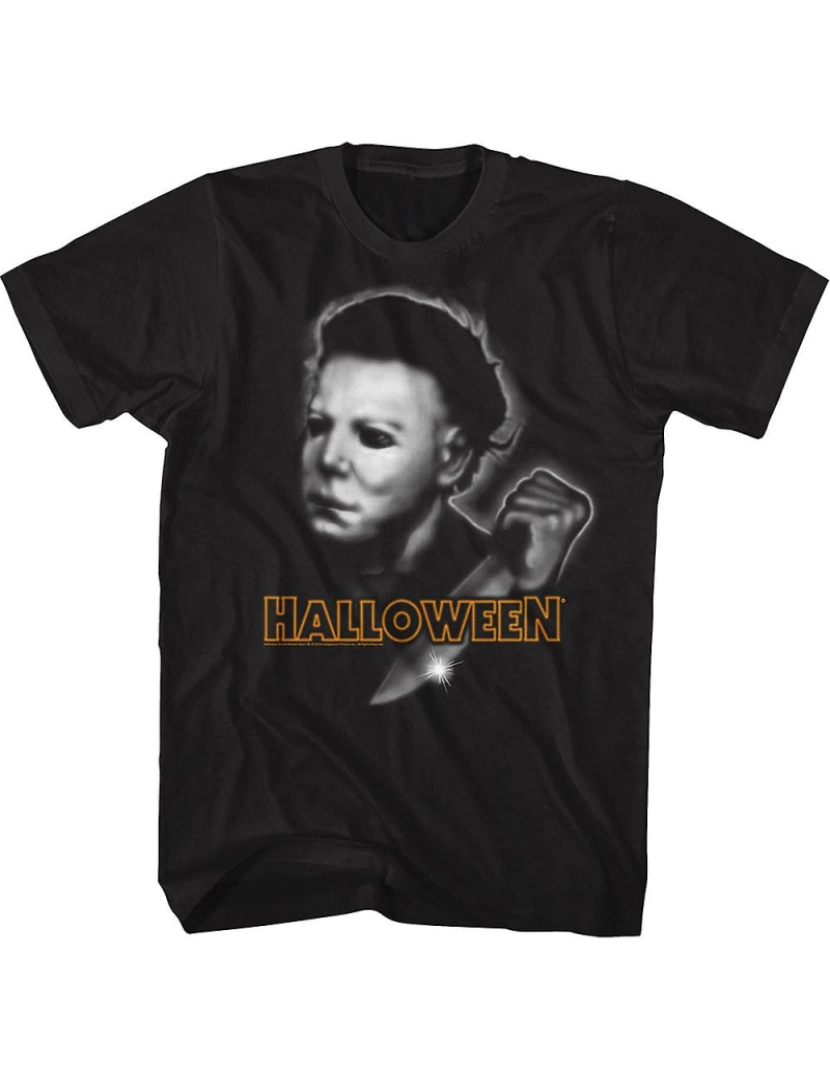 Rockinstone - T-shirt Aerógrafo Michael Myers Halloween