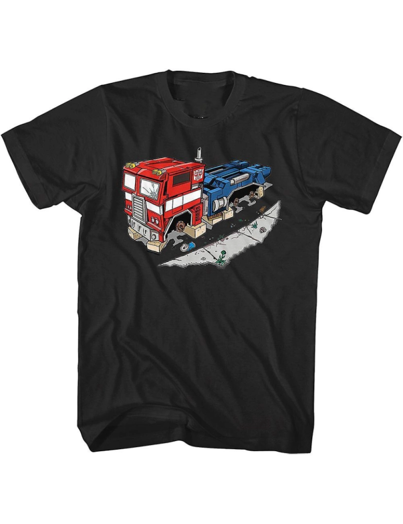 Rockinstone - T-shirt Camisa Jantes Optimus Prime