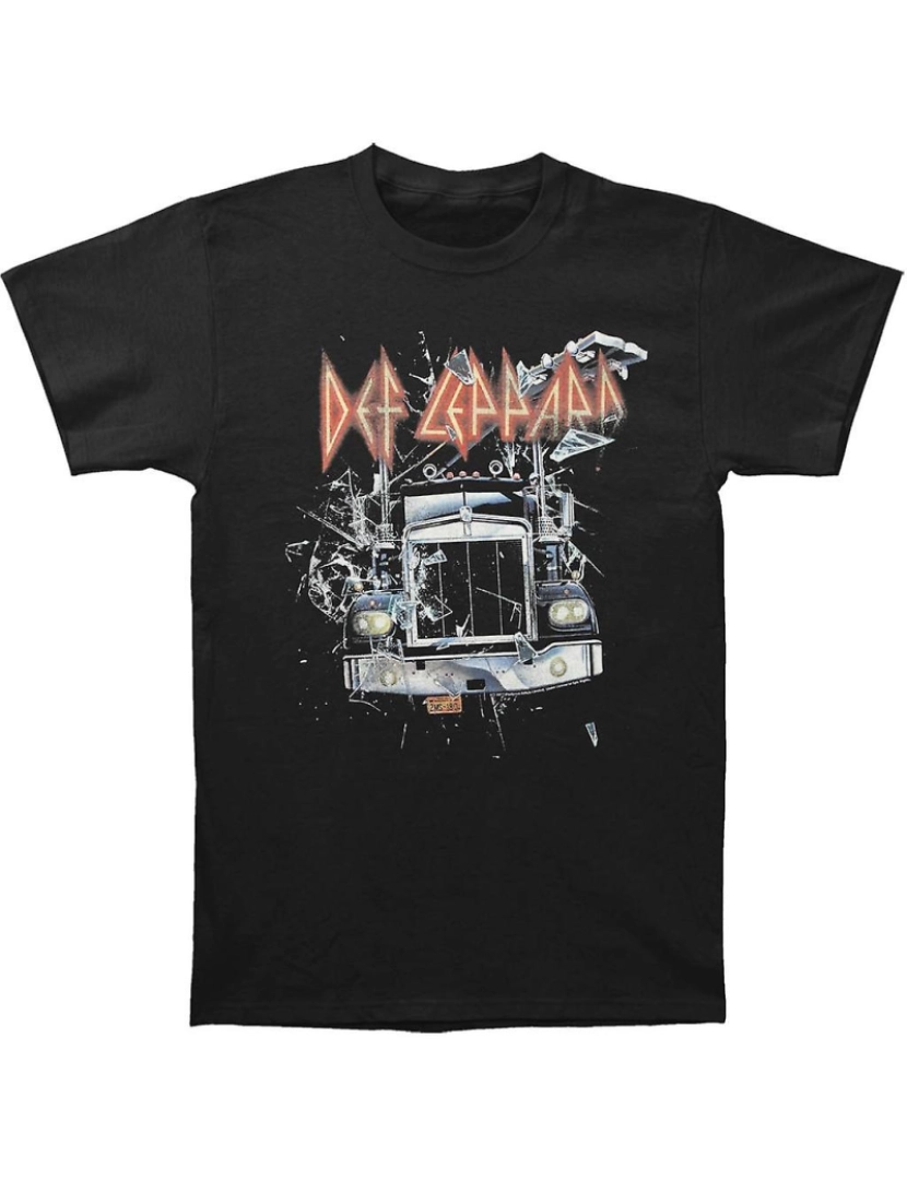 Rockinstone - T-shirt Def Leppard durante a noite