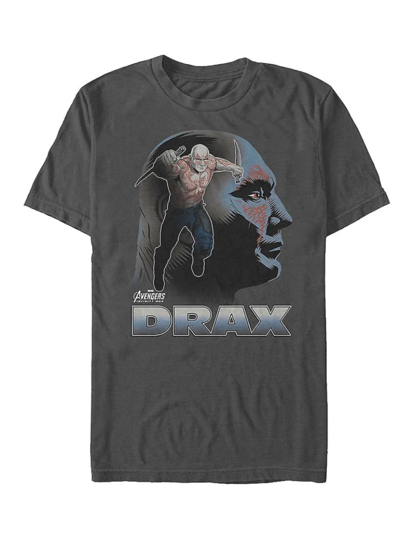 Rockinstone - T-shirt Drax Vingadores Guerra Infinita