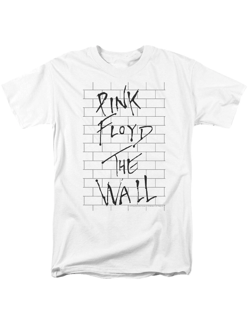 Rockinstone - T-shirt A Parede Pink Floyd