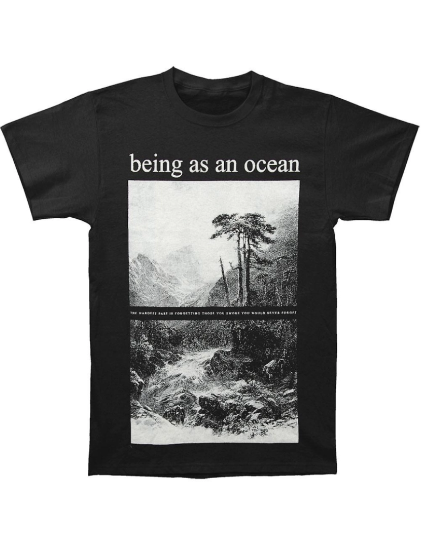 Rockinstone - T-shirt Sendo como uma floresta oceânica