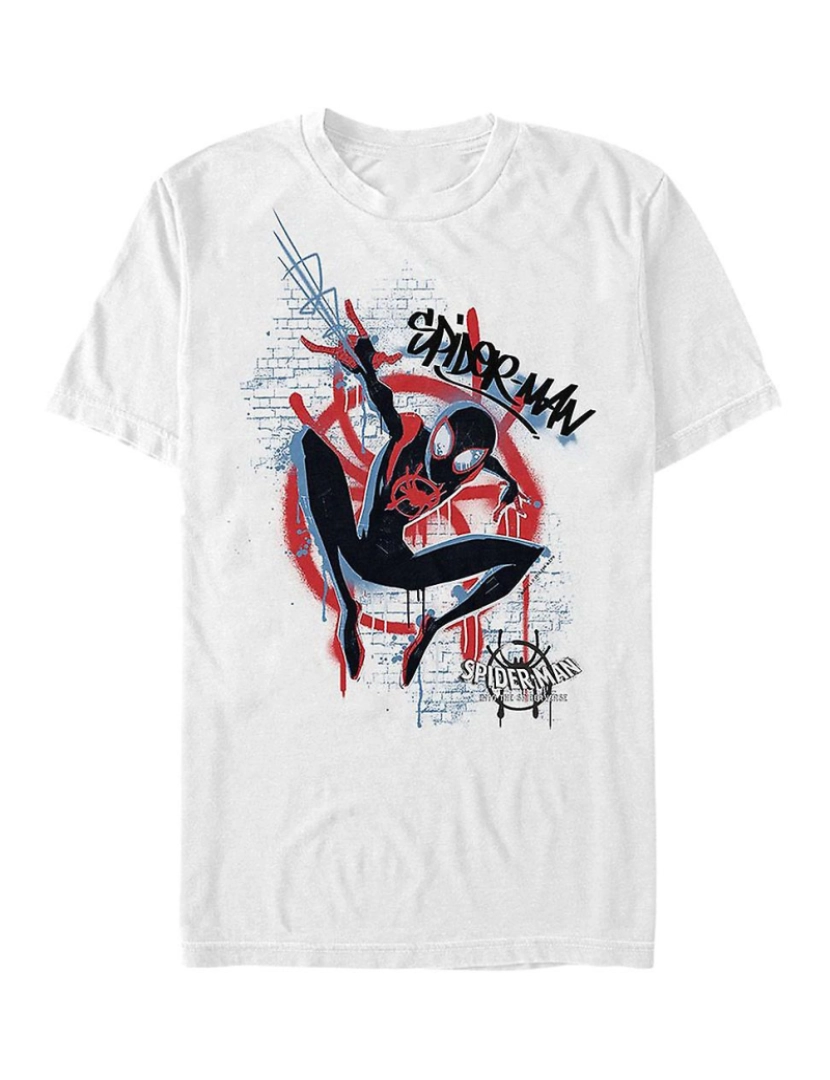 Rockinstone - T-shirt Graffiti do Homem-Aranha no Aranhaverso