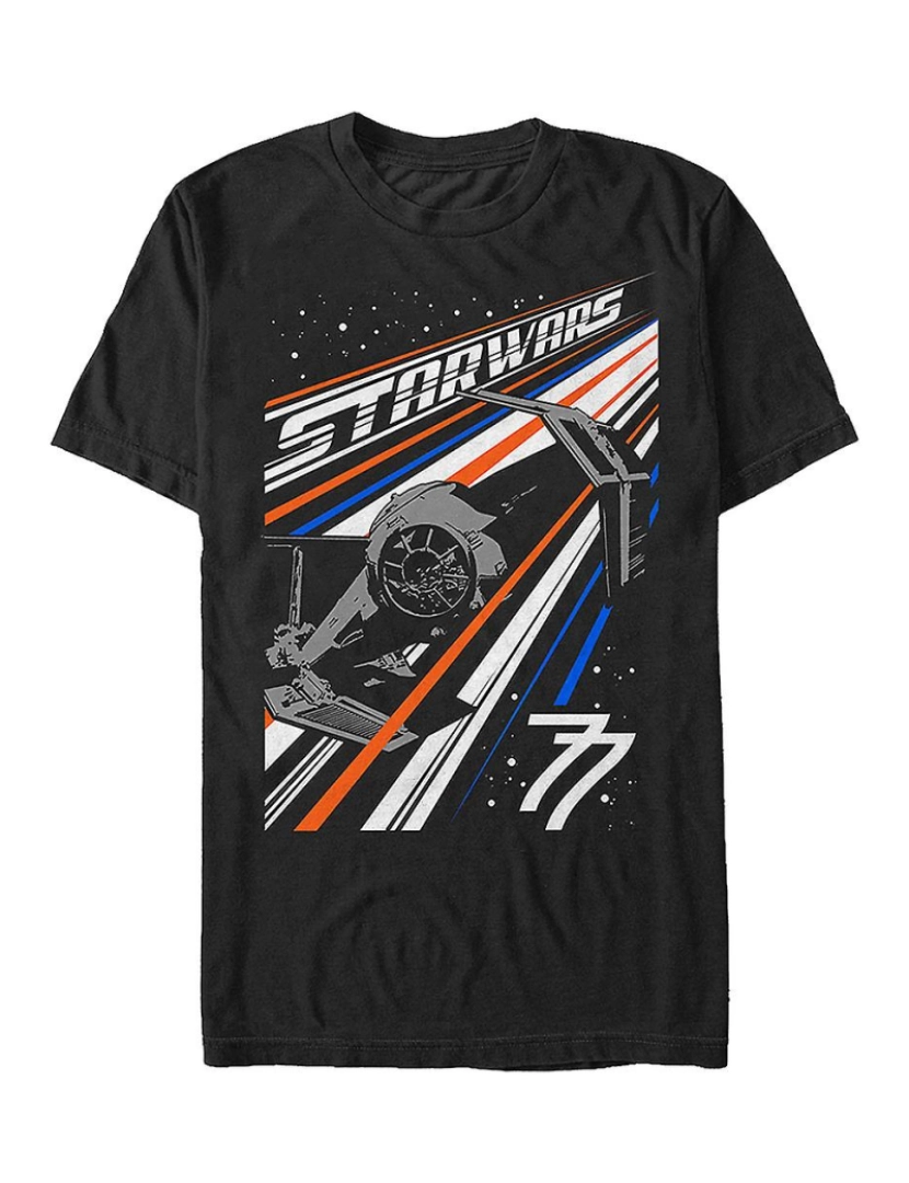 Rockinstone - T-shirt TIE Fighter 77 Guerra nas Estrelas