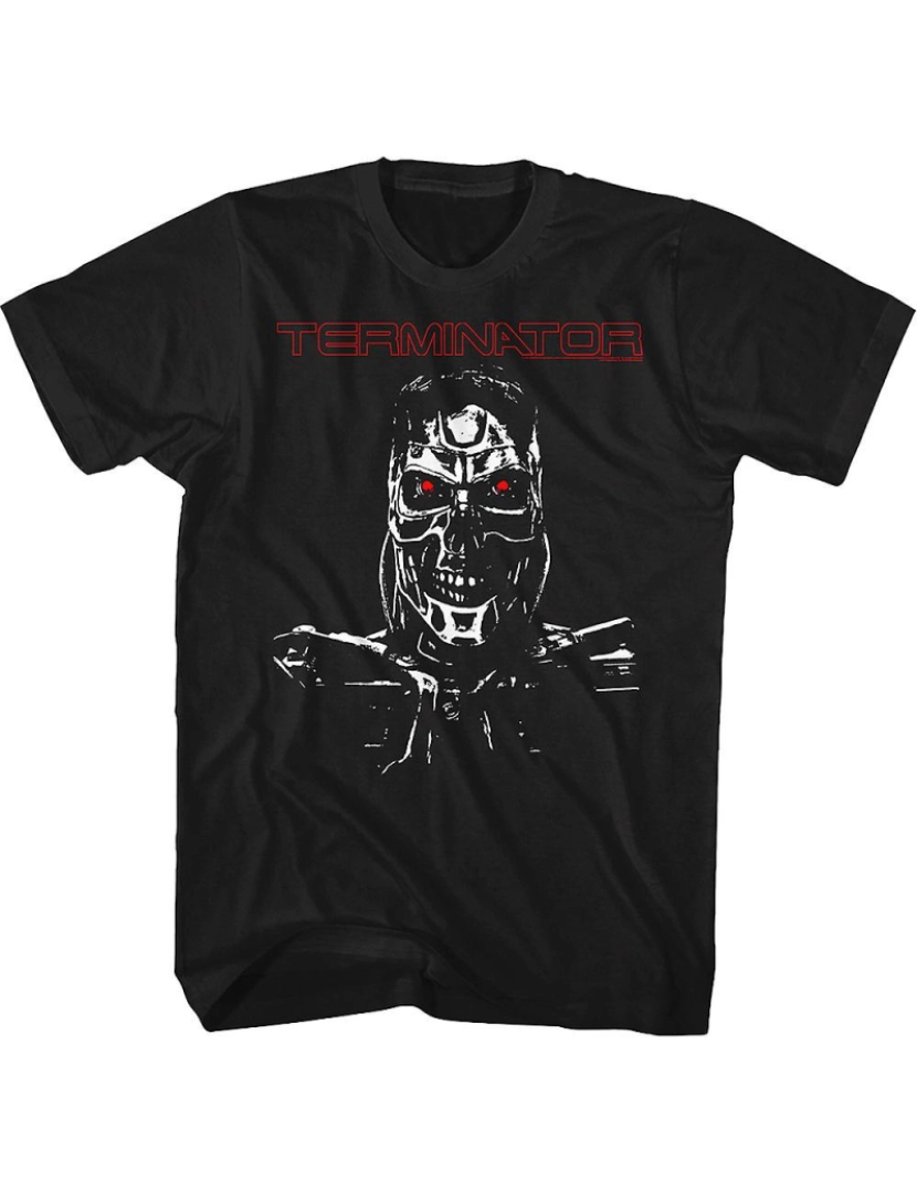 Rockinstone - T-shirt Camisa Cyborg do Exterminador do Endoesqueleto