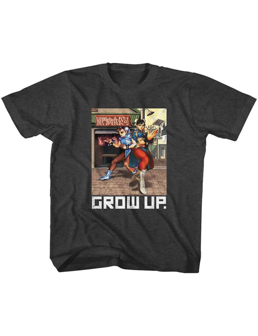 imagem de T-shirt Street Fighter cresce jovem1