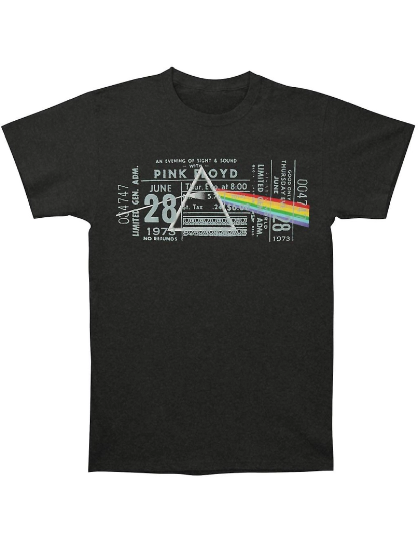 Rockinstone - T-shirt Pink Floyd, 28 de junho de 1973