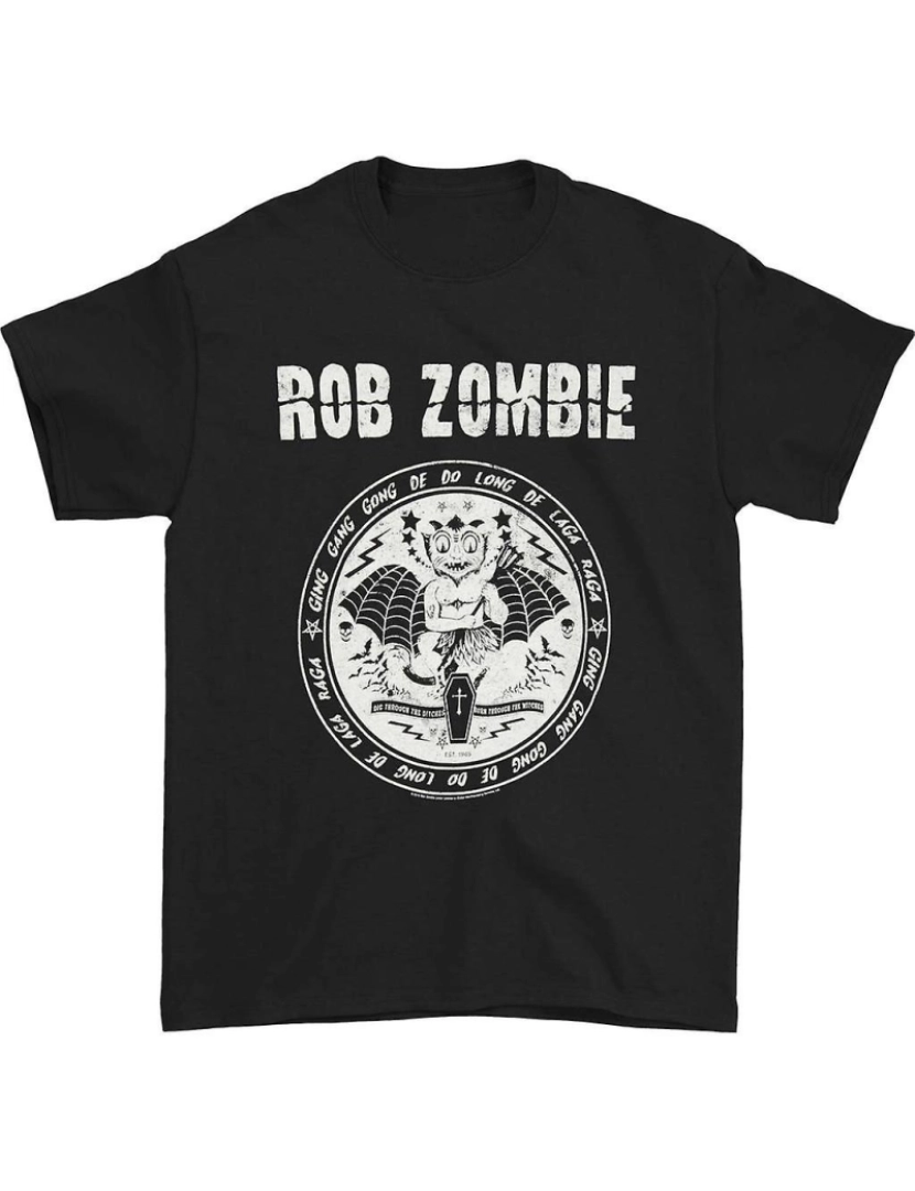 Rockinstone - T-shirt Rob Zombie Diabo Selo