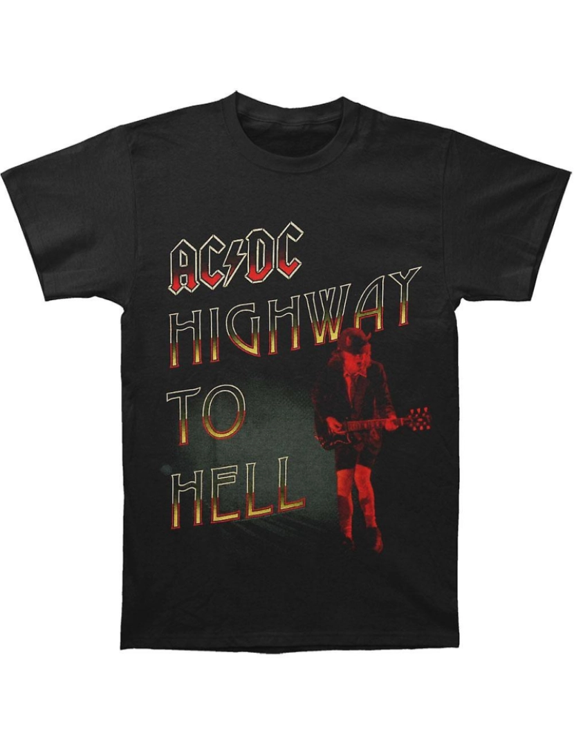 Rockinstone - T-shirt AC/DC Red Highway To Hell (Importação)