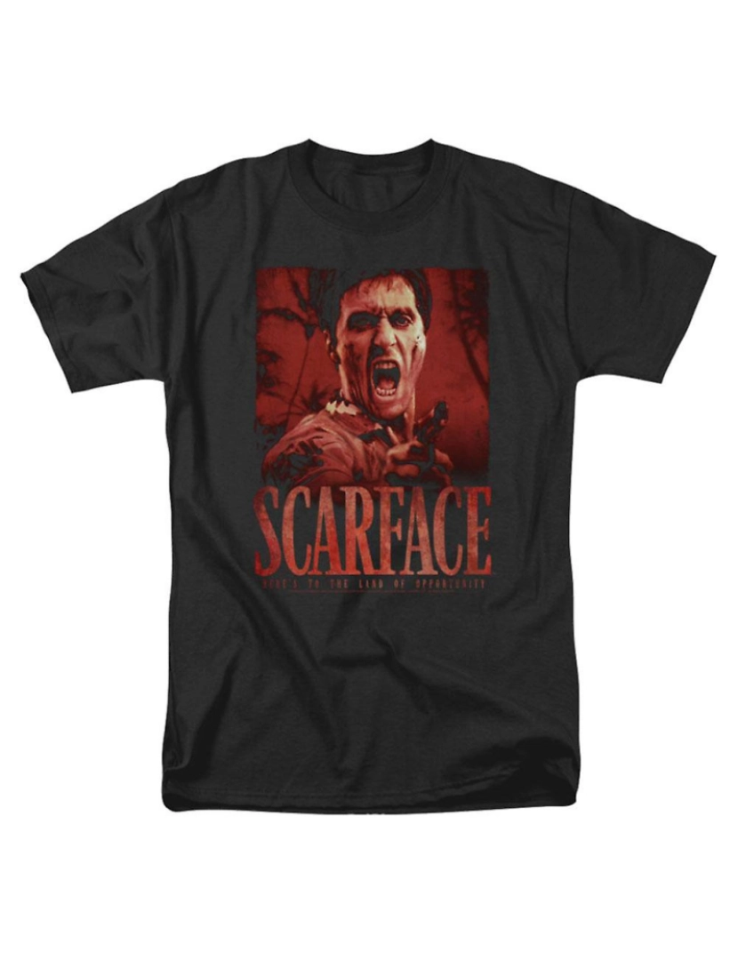 Rockinstone - T-shirt Oportunidade Scarface