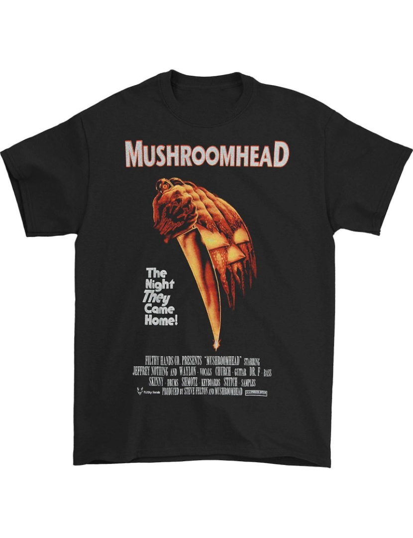 Rockinstone - T-shirt Cogumelo Halloween Myers