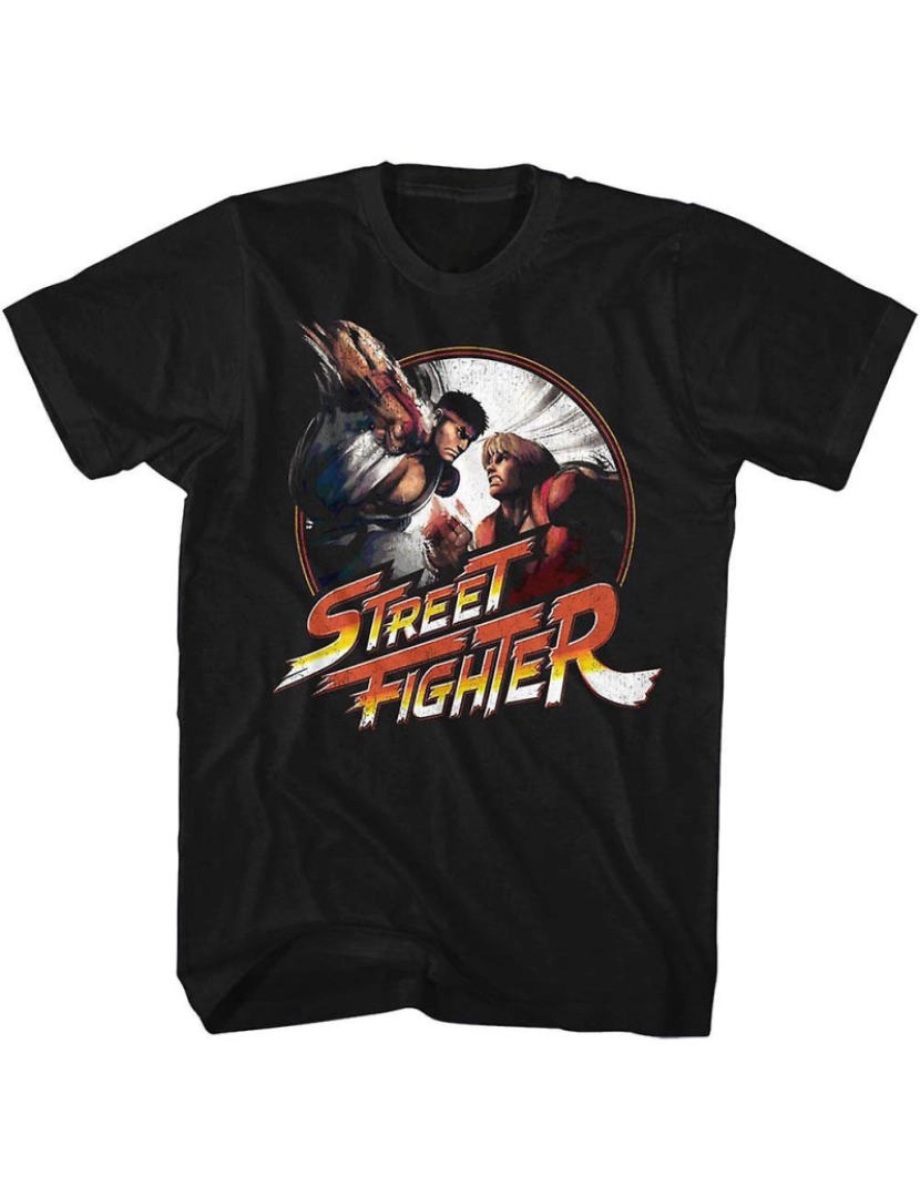 imagem de T-shirt Street Fighter contundente1