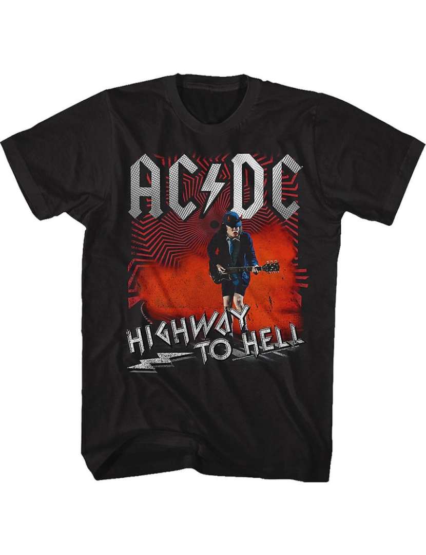 Rockinstone - T-shirt Angus Young: Rodovia para o Inferno ACDC