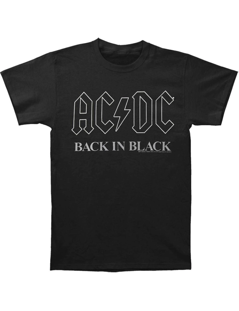 Rockinstone - T-shirt AC/DC Backinblack3