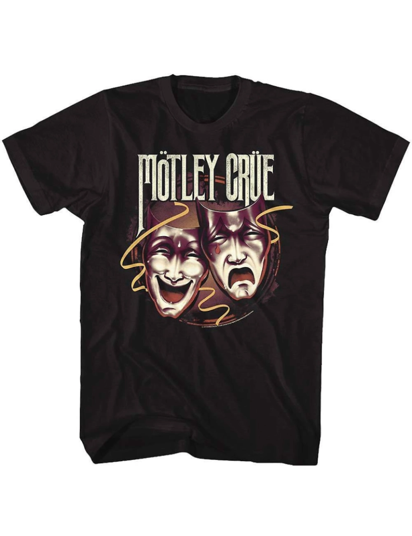 imagem de T-shirt Máscaras de drama Motley Crue1