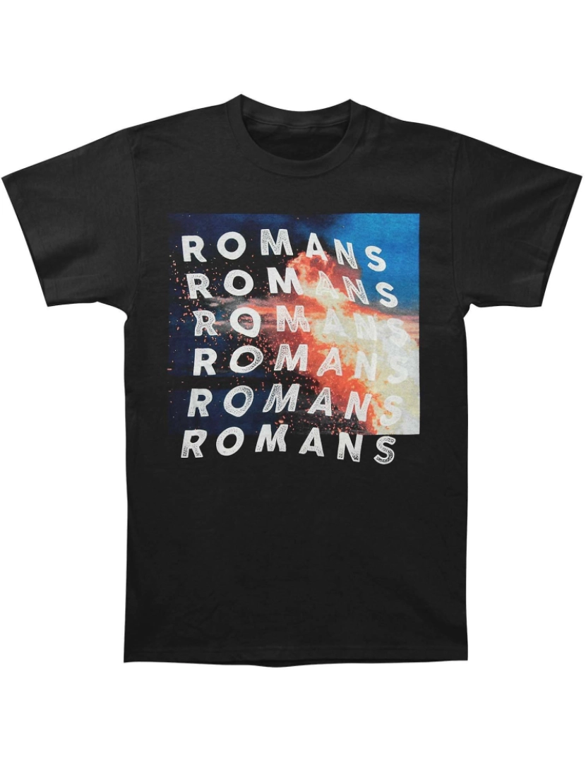 Rockinstone - T-shirt Viemos enquanto os romanos explodem