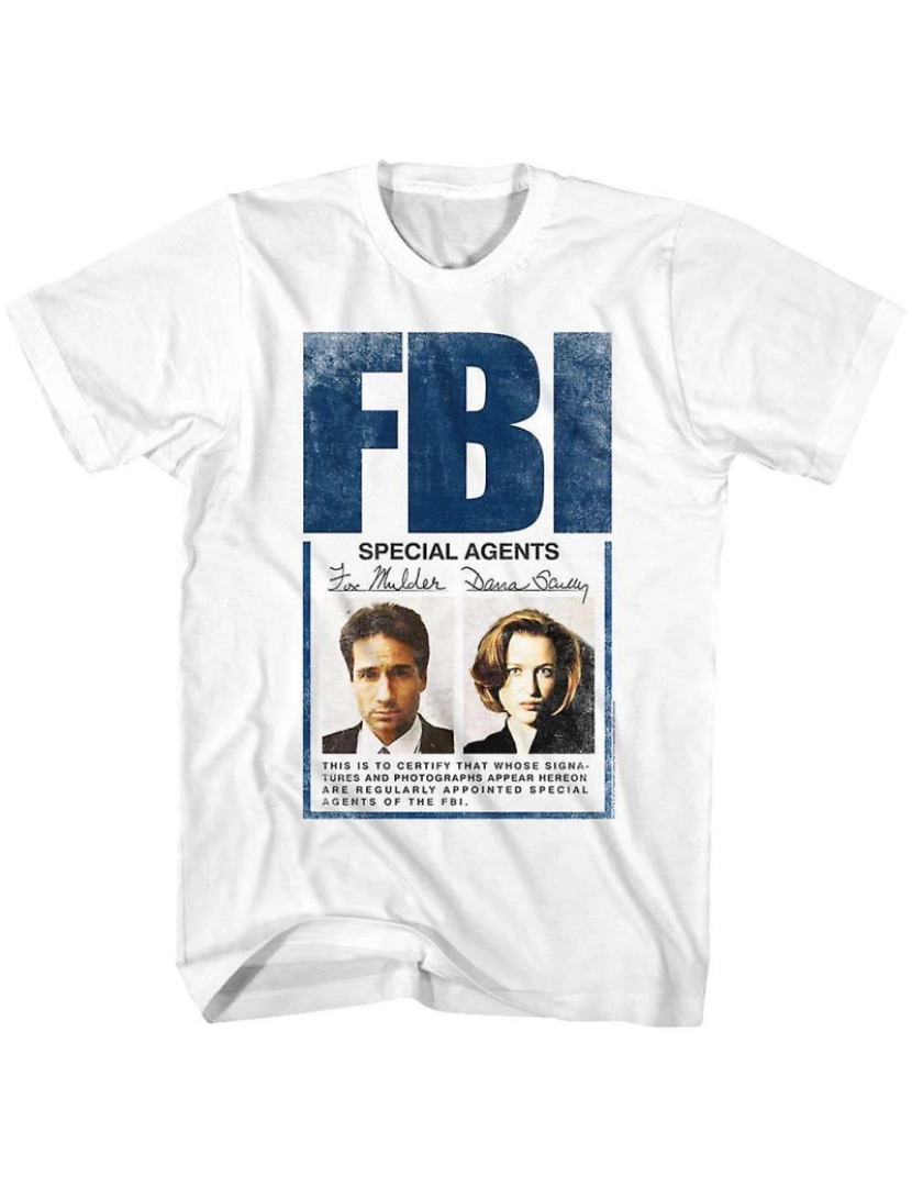 Rockinstone - T-shirt Agentes Especiais do Xfiles