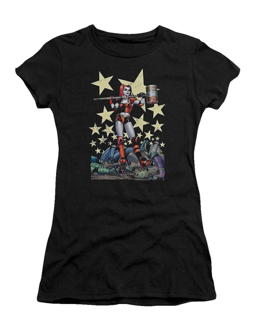 Rockinstone - T-shirt Camisa Júnior Harley Quinn Batman