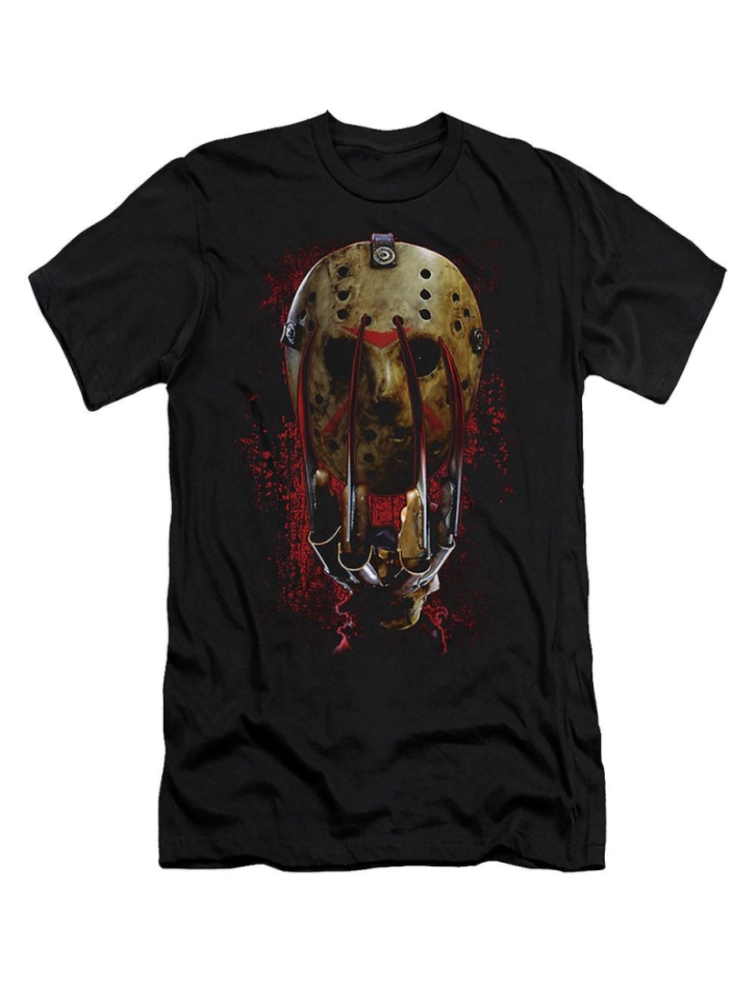 imagem de T-shirt Luva e máscara Freddy vs.1