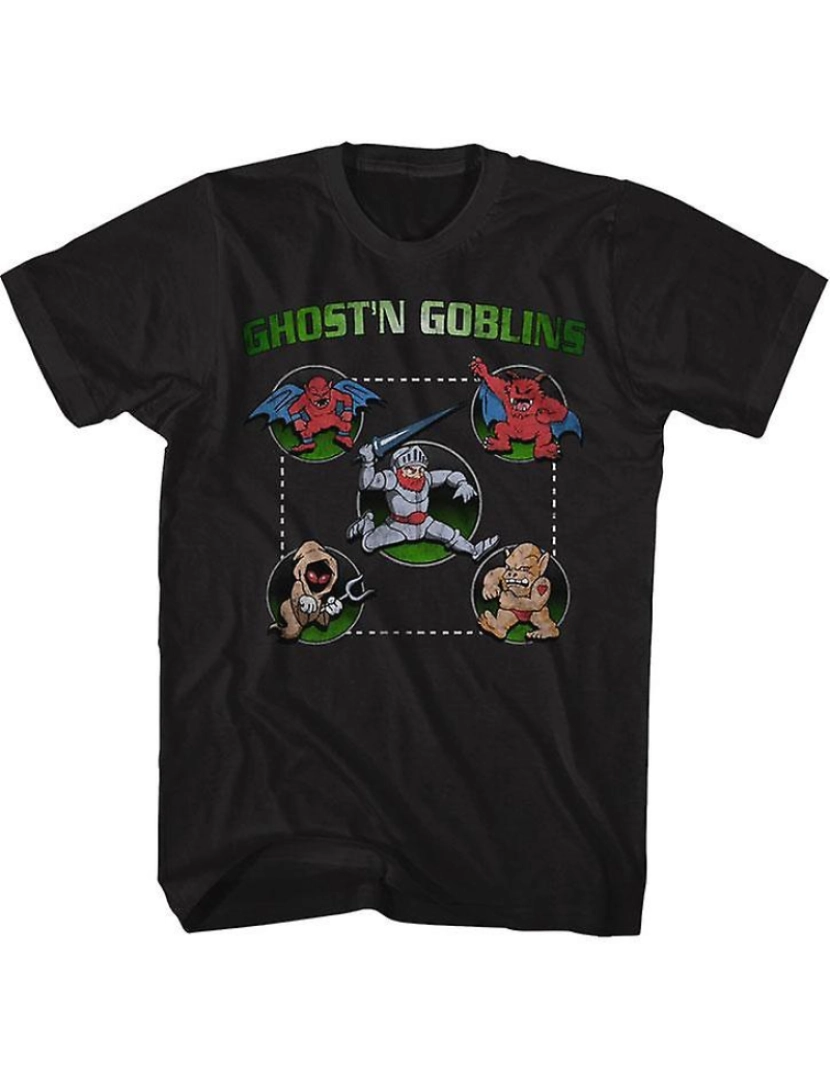 Rockinstone - T-shirt Círculo completo de Ghost'n Goblins