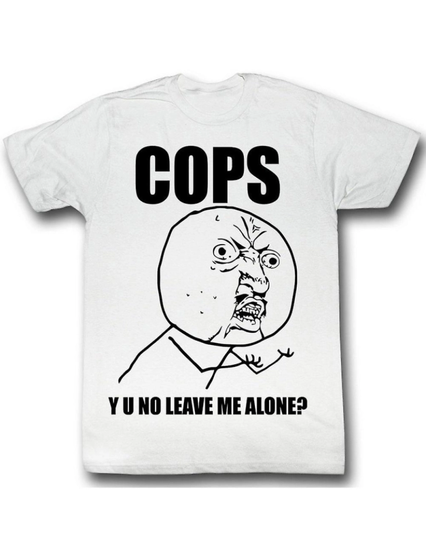 imagem de T-shirt Você não é policial1