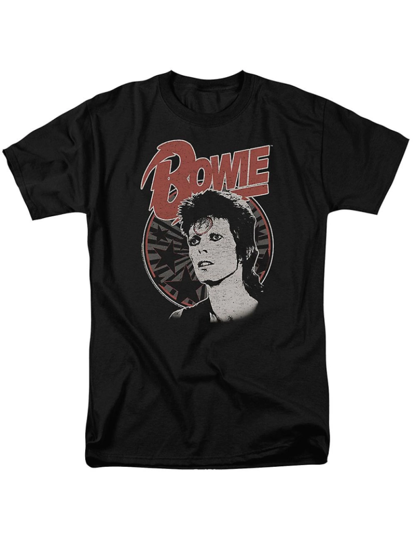 Rockinstone - T-shirt Estranheza Espacial David Bowie